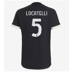Juventus Manuel Locatelli #5 Tredje trøje 2023-24 Kort ærmer